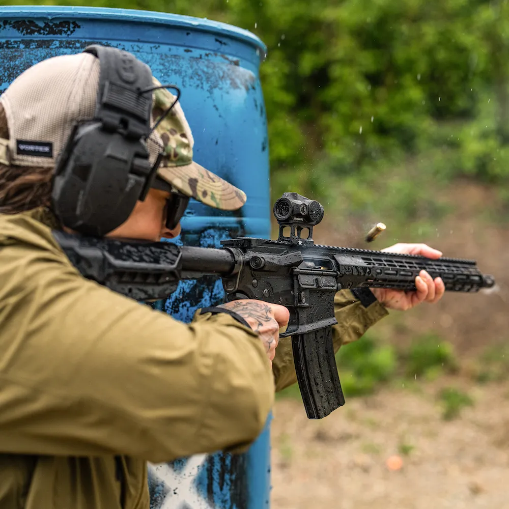 Montaż Lower 1/3 Co-Witness kolimatora Vortex Crossfire II Red Dot